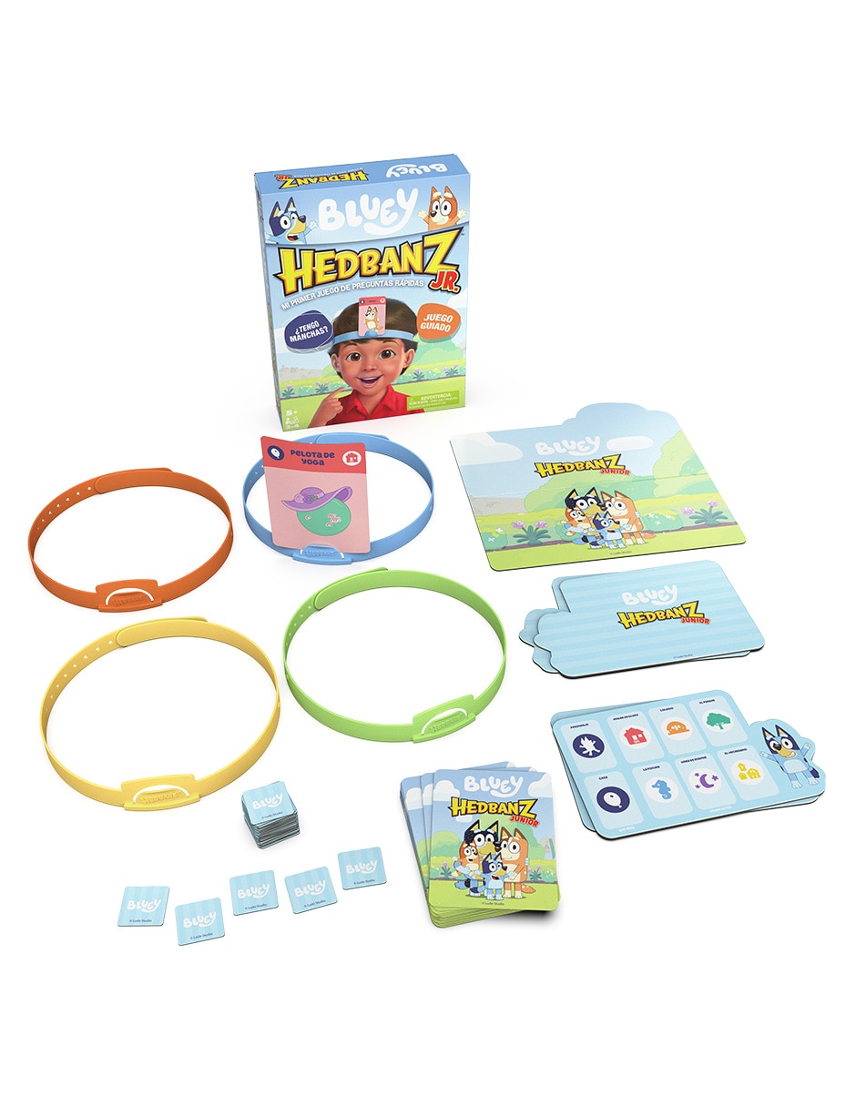 Juego de mesa Hedbanz Jr Bluey