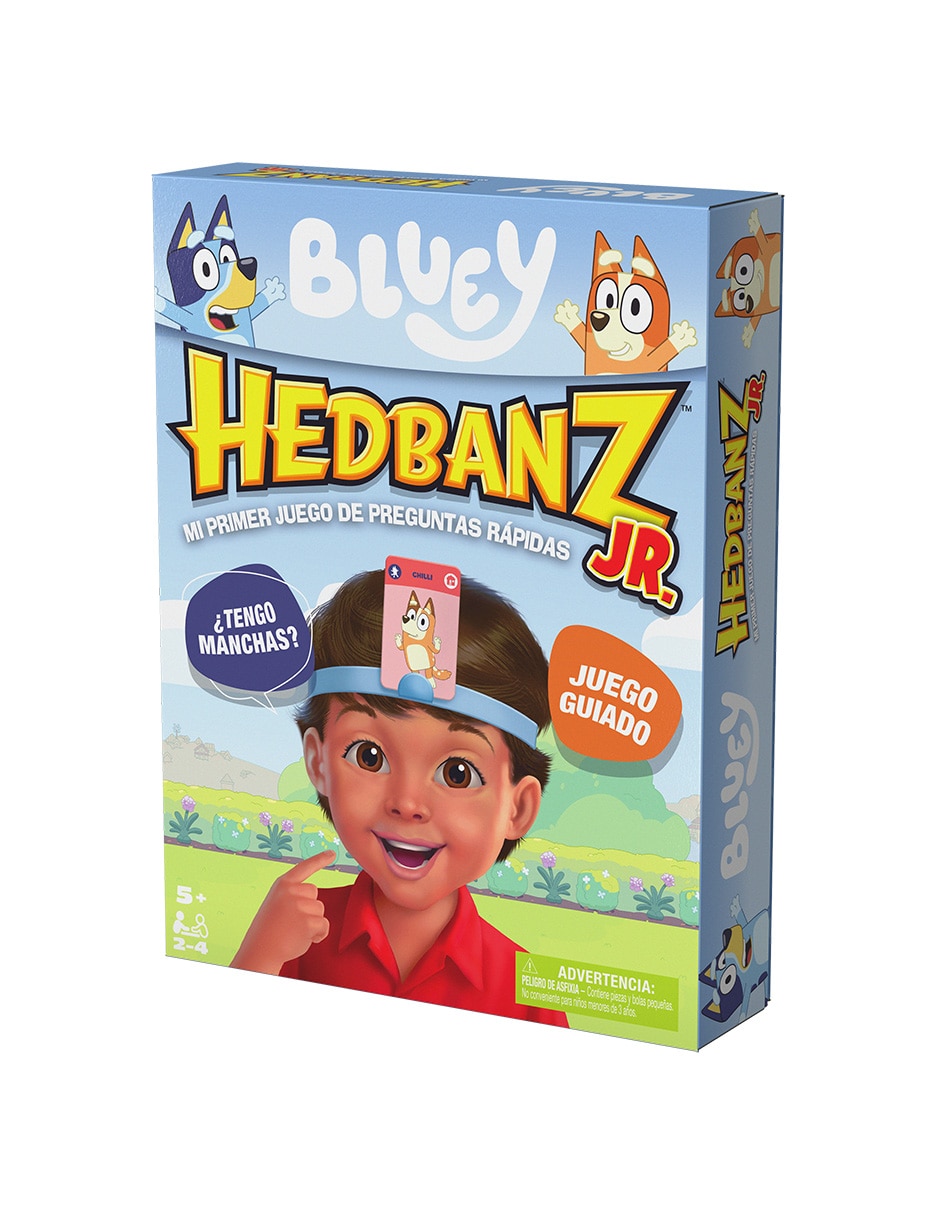 Juego de mesa Hedbanz Jr Bluey 2