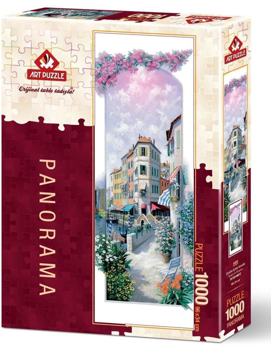 Rompecabezas Venecia en flores Panorama 1000 piezas Rompecabezas Venecia en flores Panorama 1000 piezas