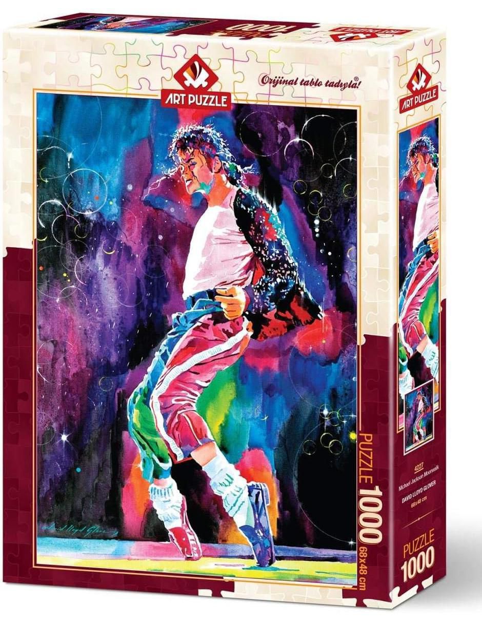 Rompecabezas artistas modernos Michael Jackson Moonwalk 1000 piezas