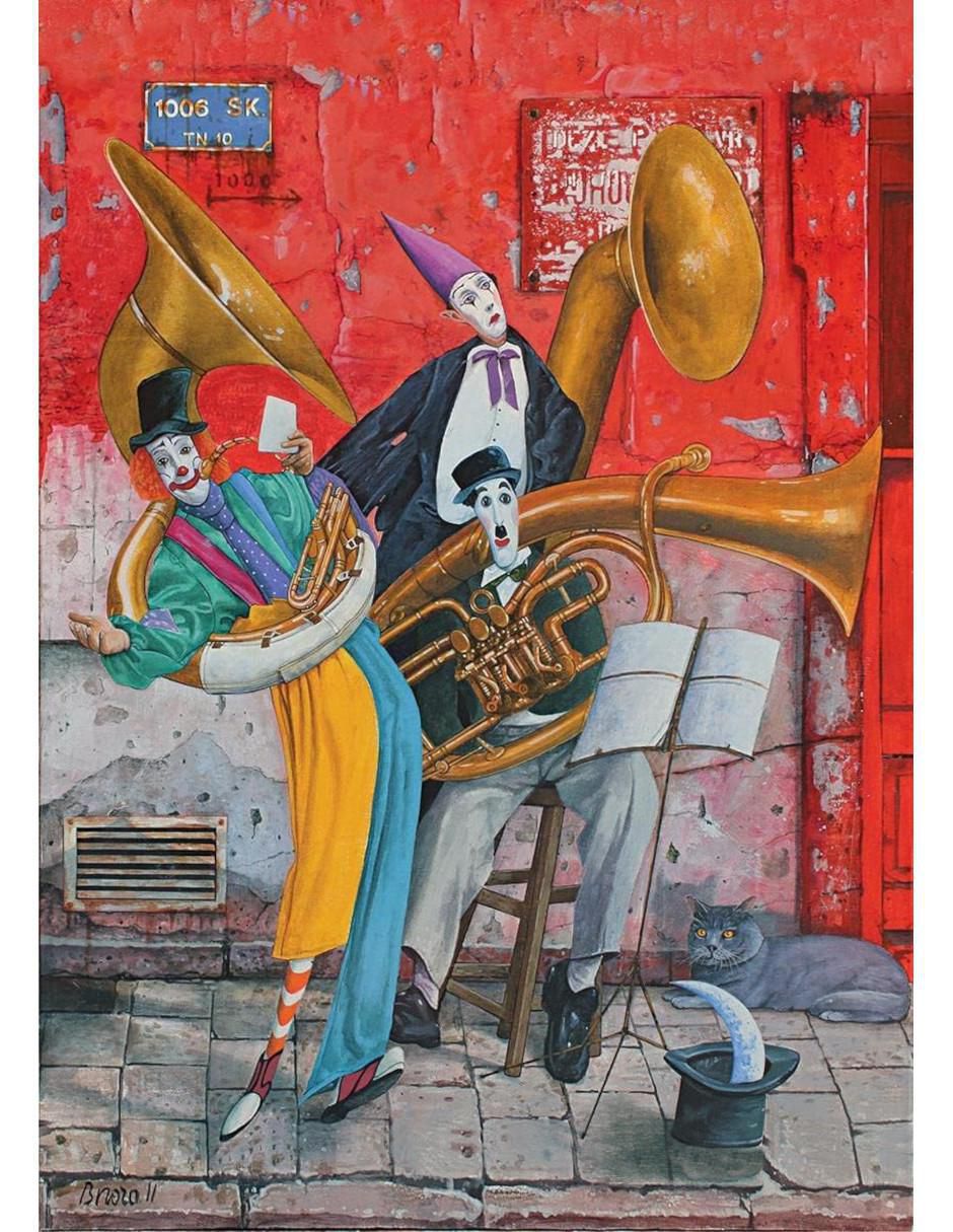 Rompecabezas artistas modernos Alma de la música 1000 piezas 2
