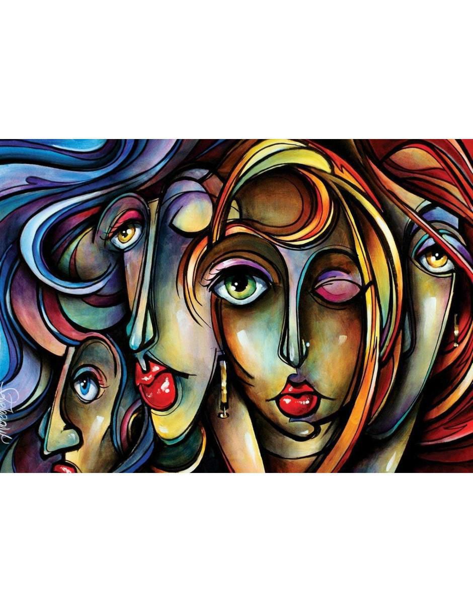 Rompecabezas artistas modernos club 1000 piezas 2