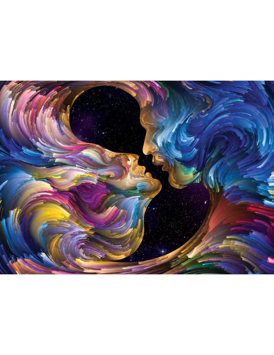 Rompecabezas abstracto amor sin fin 1000 piezas 2