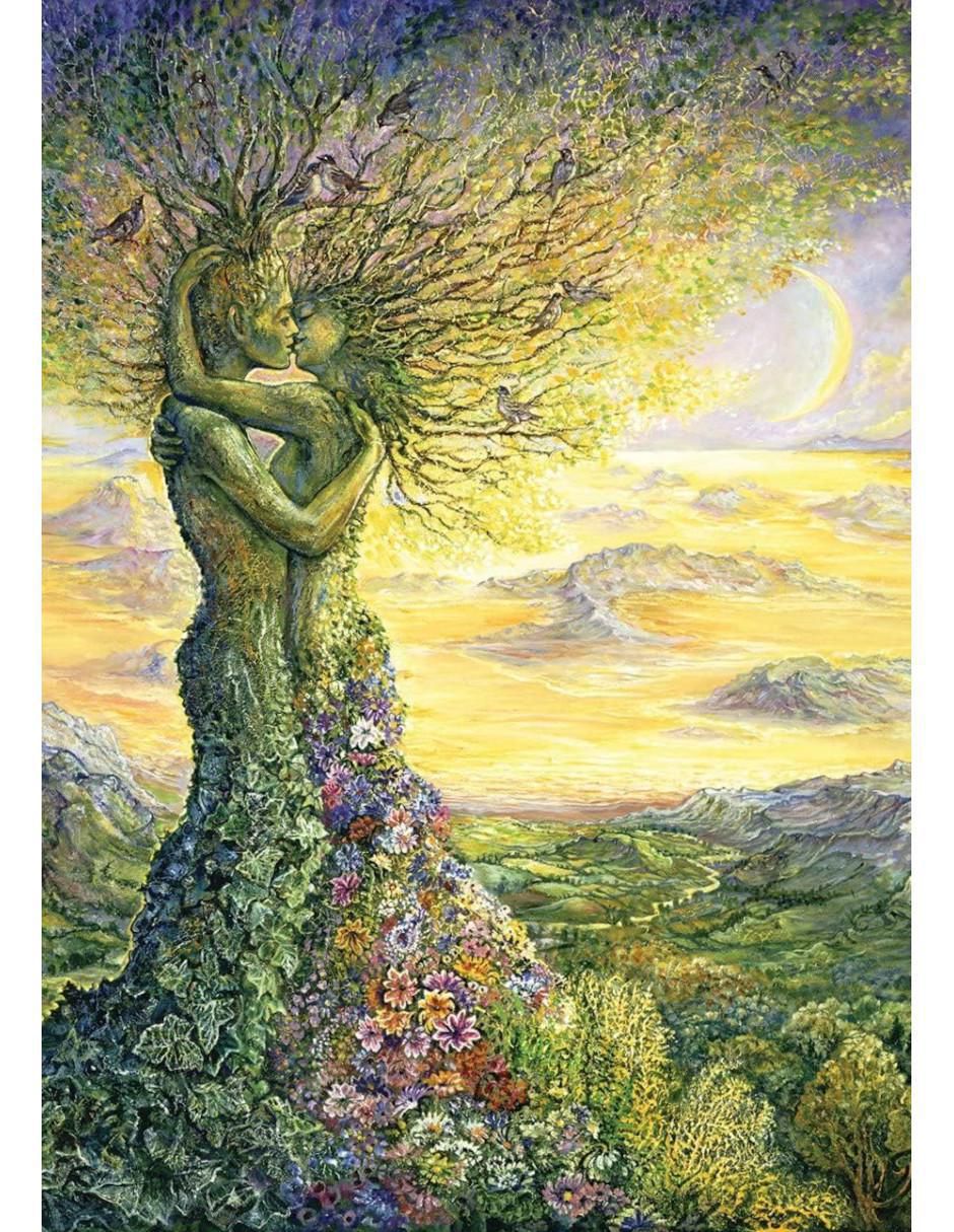 Rompecabezas artistas modernos amor de la naturaleza 1000 piezas 2
