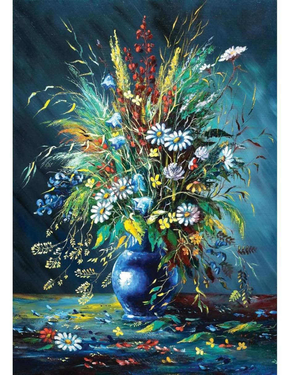 Rompecabezas Las flores silvestres 1000 piezas