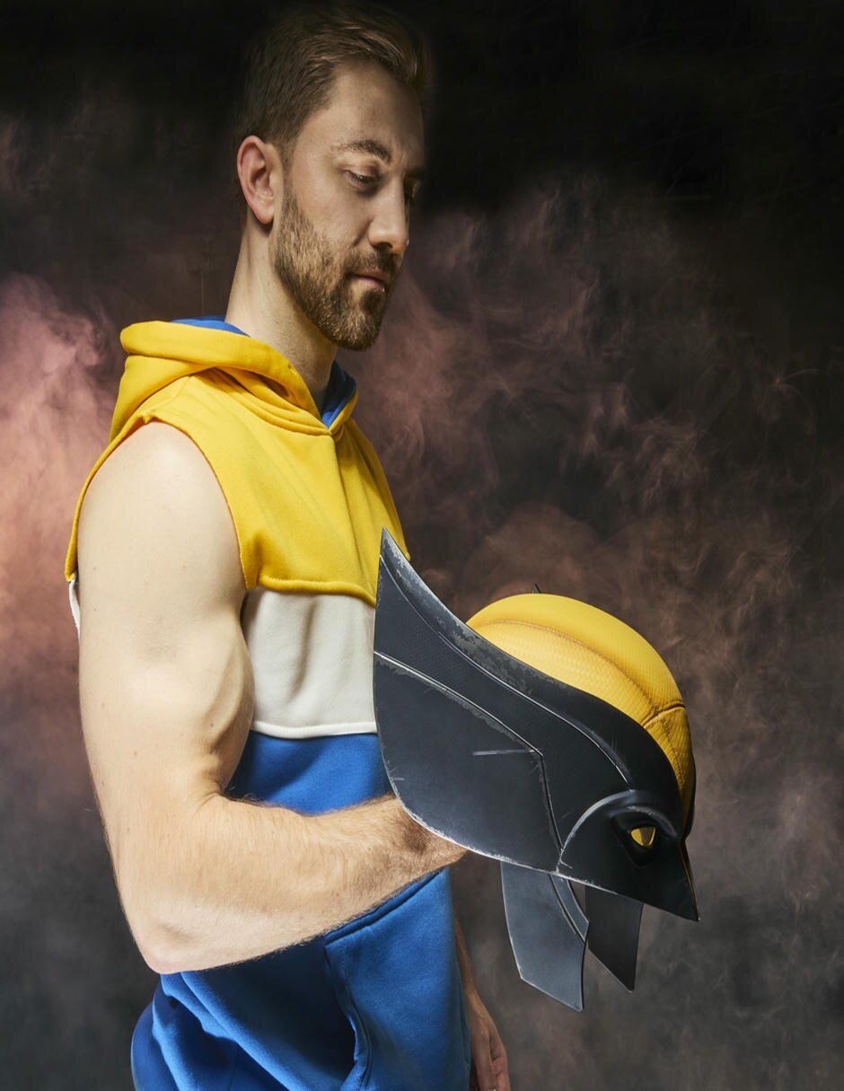 Casco cosplay de Wolverine 21