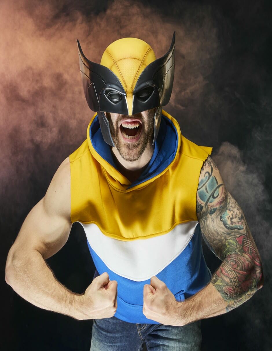 Casco cosplay de Wolverine 22