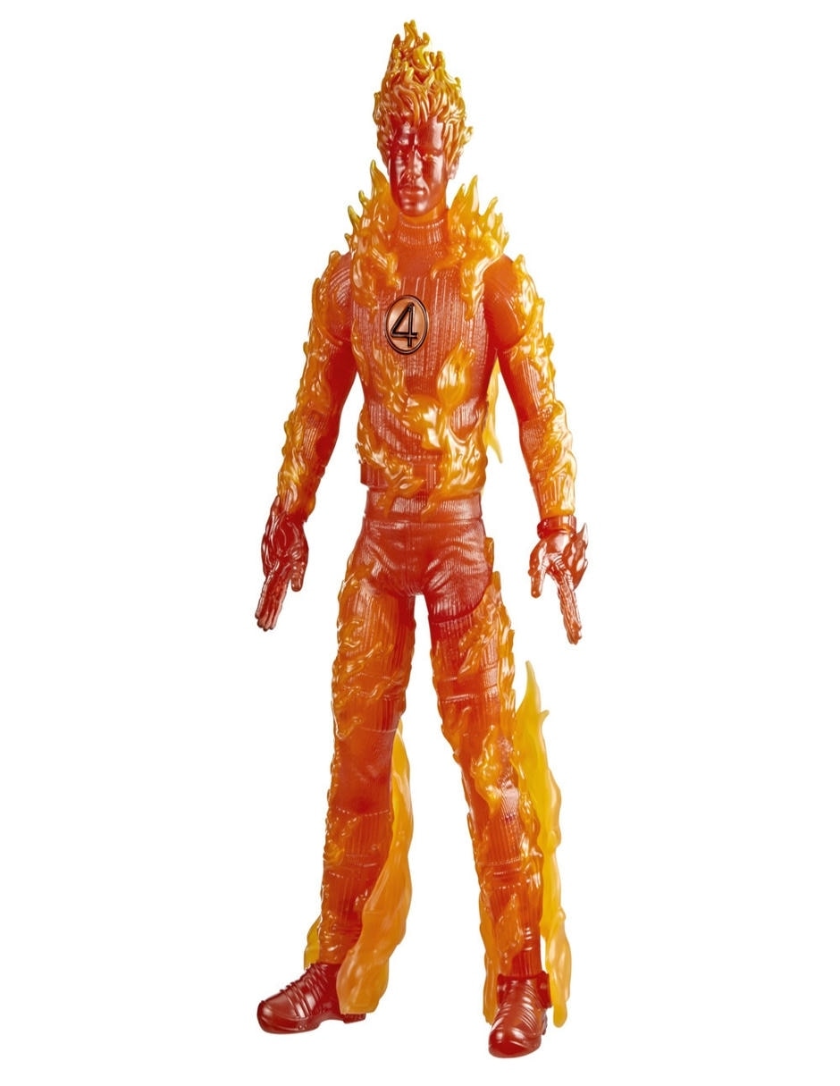 Figura de acción articulada Antorcha Humana fans con luz y sonido Figura de acción articulada Antorcha Humana fans con luz y sonido
