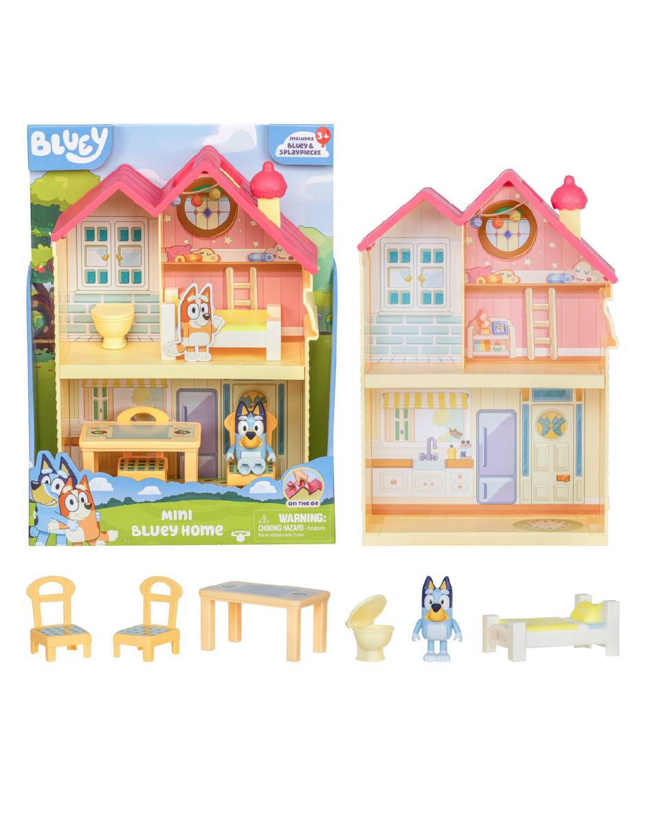 Play set figuras Casa de Bluey