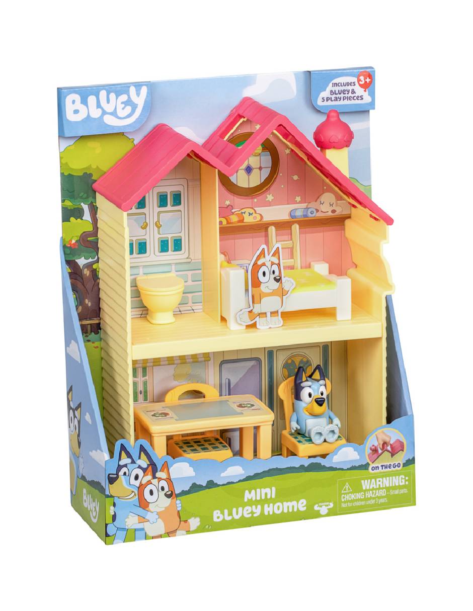 Play set figuras Casa de Bluey 4