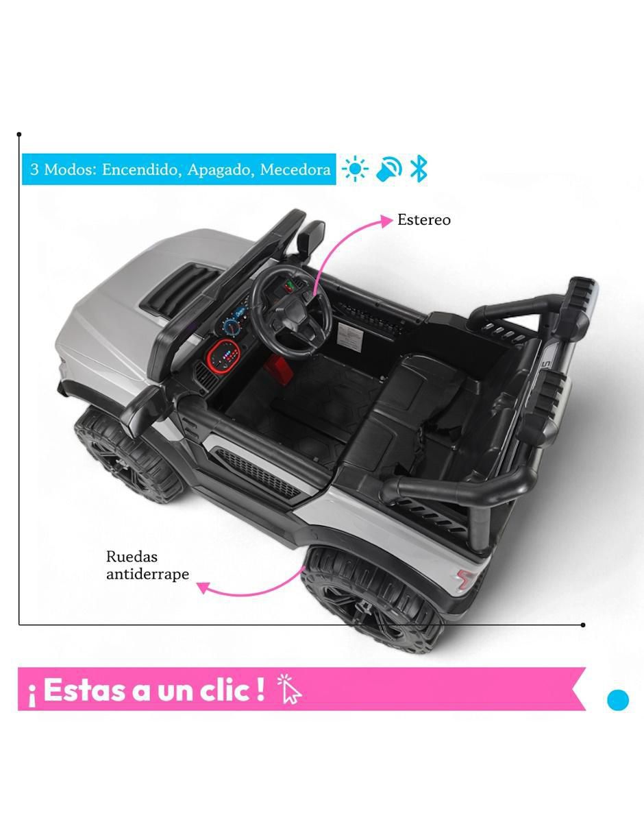 Automóvil montable con control remoto infantil recargable 3