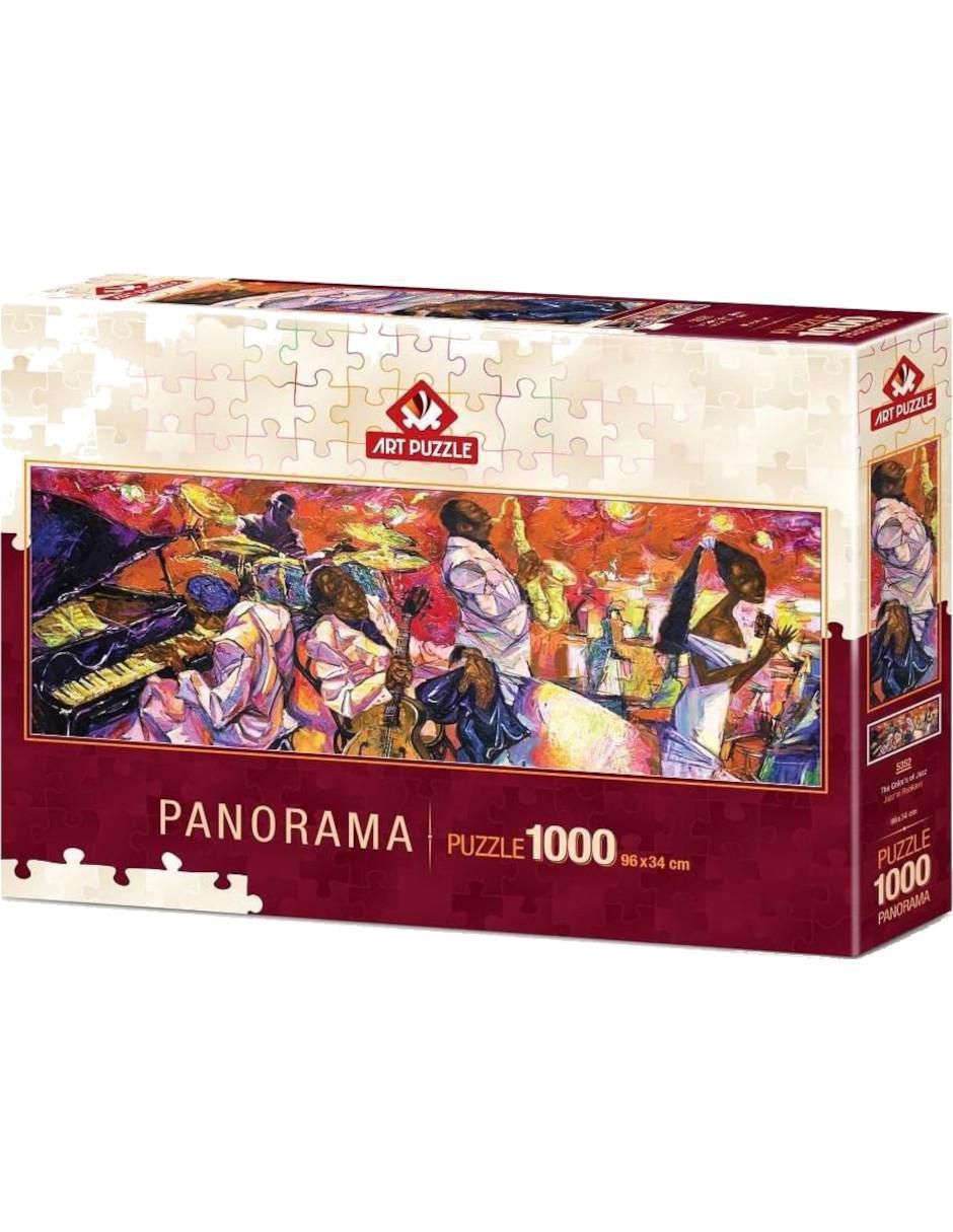 Rompecabezas artistas modernos Los Colores del Jazz Panorama 1000 piezas