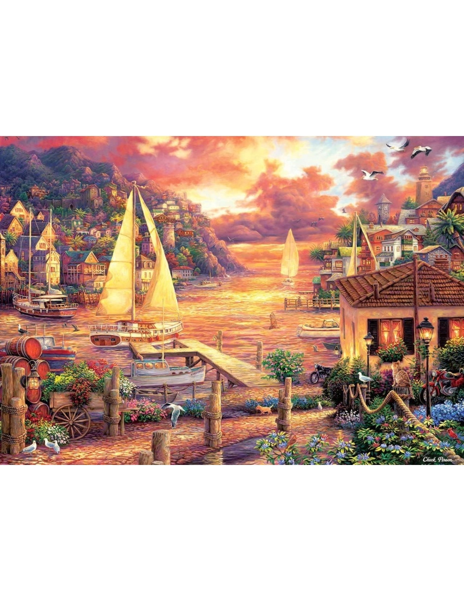 Rompecabezas Mar dorado 3000 piezas 2