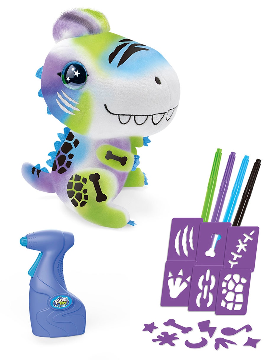 Dinosaurio para pintar con aerógrafo 5