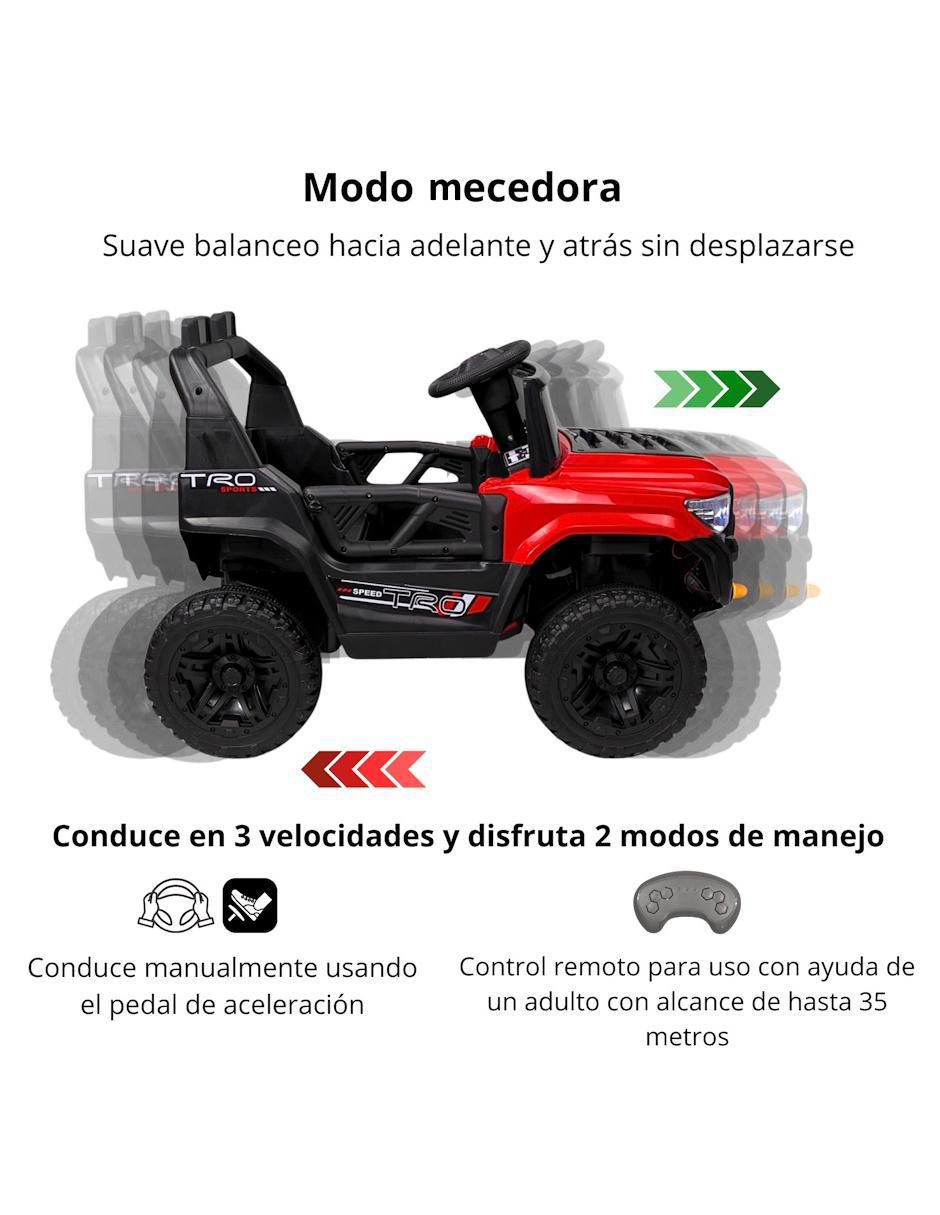 Automóvil montable con control remoto de recargable 4