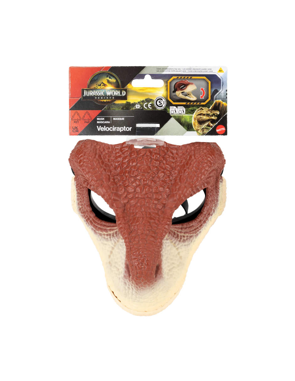 Rebirth máscara raptor juego de rol para niños 5