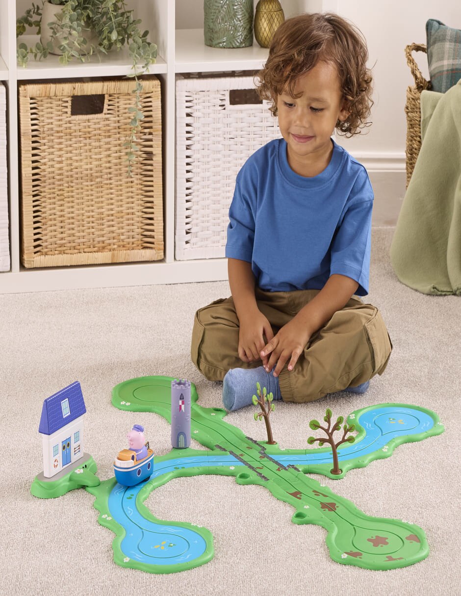 Pista de Peppa Pig del barco del abuelo 7