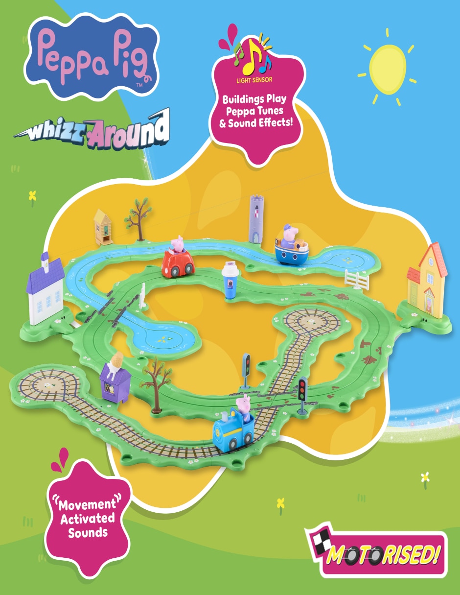 Pista de peppa pig del gran mundo 5