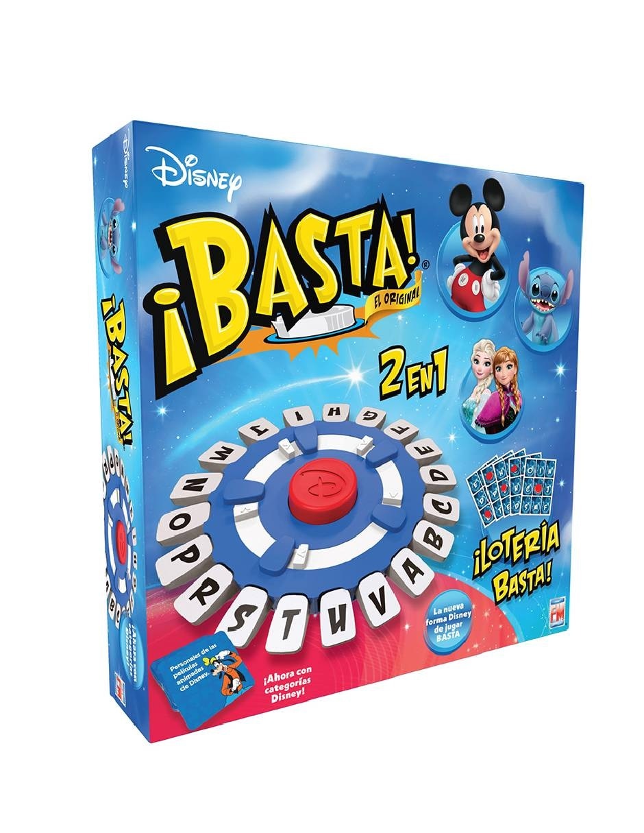 ¡BASTA! 2 en 1 ¡Lotería y Basta! Disney