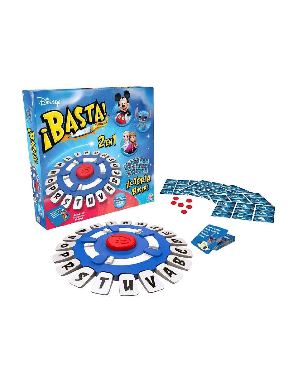 ¡BASTA! 2 en 1 ¡Lotería y Basta! Disney 3
