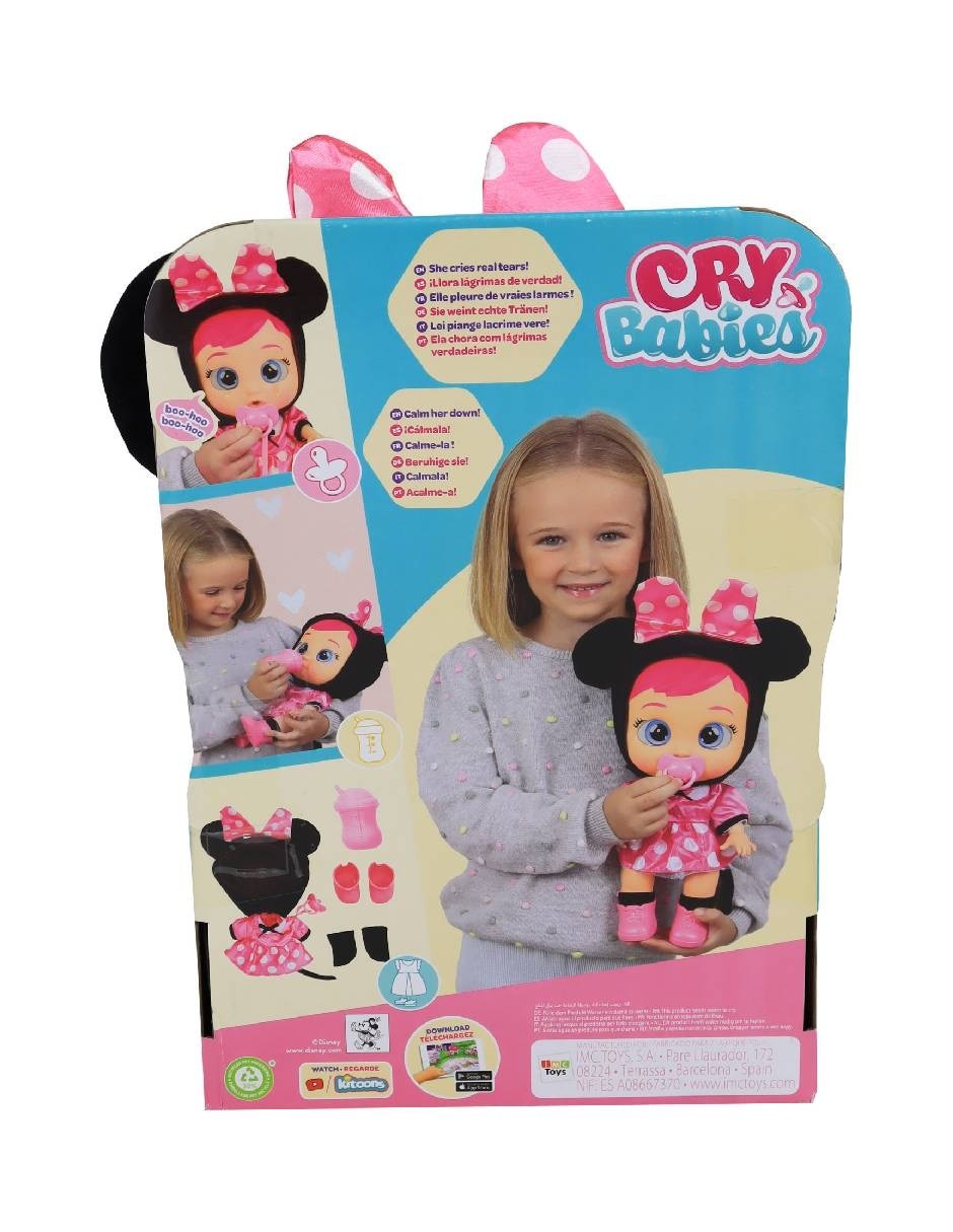 Bebé juguete Cry Babies Disney 2