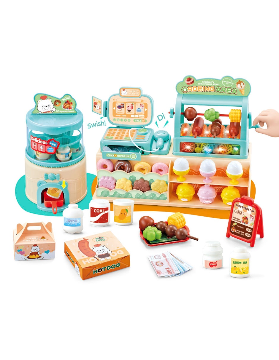Set de supermercado juego de rol para niños Set de supermercado juego de rol para niños