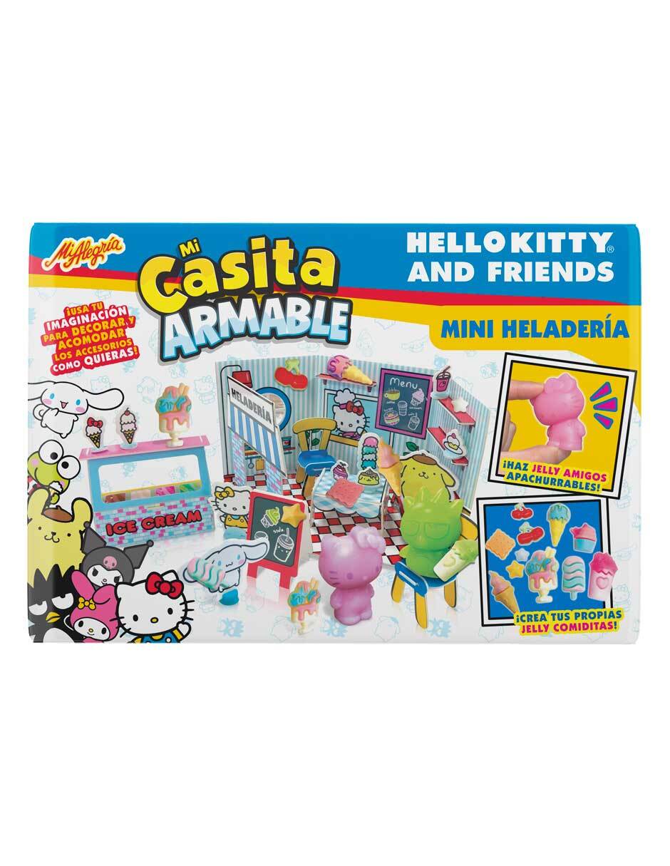 Hello Kitty and Friends Mi casita armable Heladería