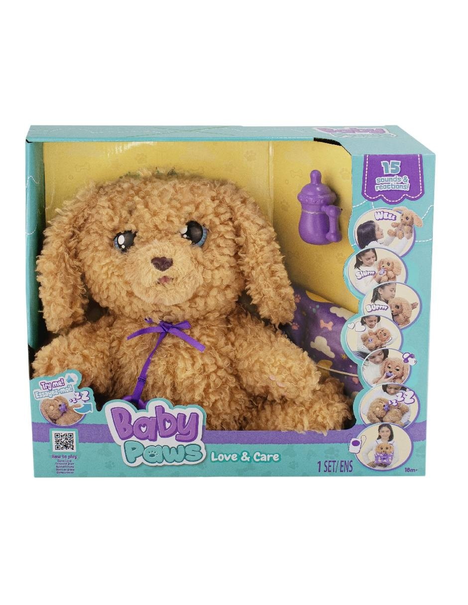 Peluche de Baby Paws Perro
