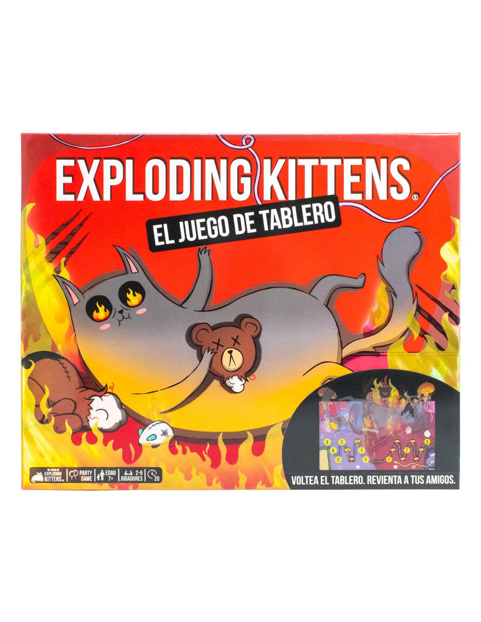 Exploding kittens tablero 3
