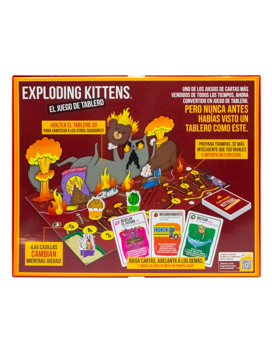 Exploding kittens tablero 4