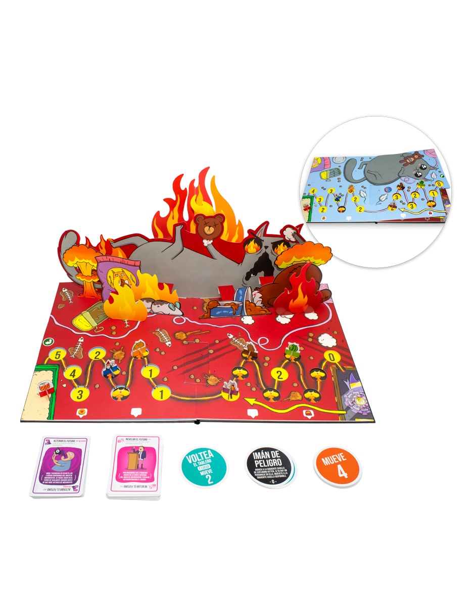 Exploding kittens tablero 5