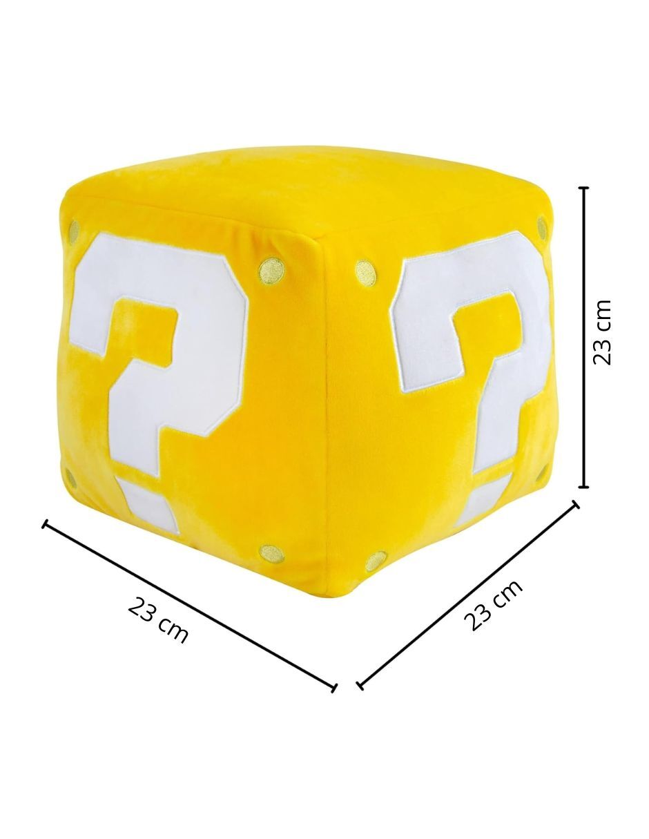 Peluche de cubo Super Mario Bros de 23 cm 5