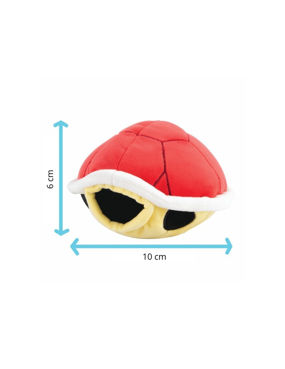 Peluche de Red Shell Mario Bros de 6 cm 4