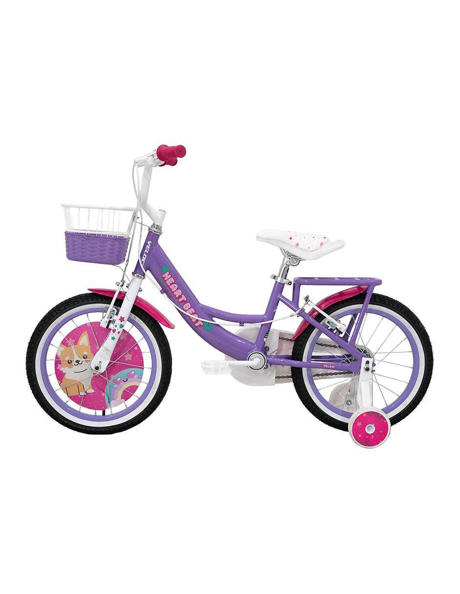 Bicicleta infantil rodada 16 unisex 10
