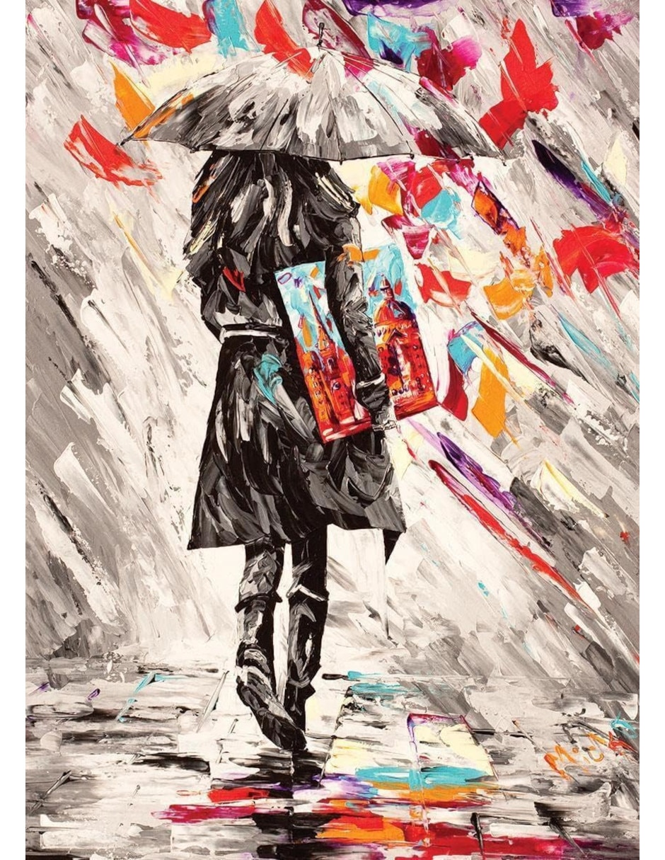 Rompecabezas artistas modernos critico de arte 500 piezas 2