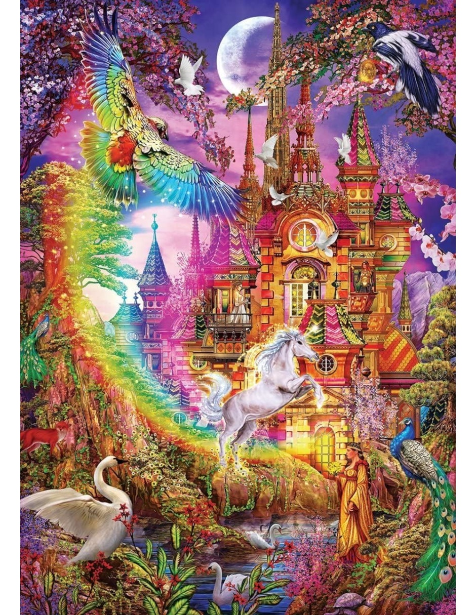Rompecabezas castillo arco iris 500 piezas 2