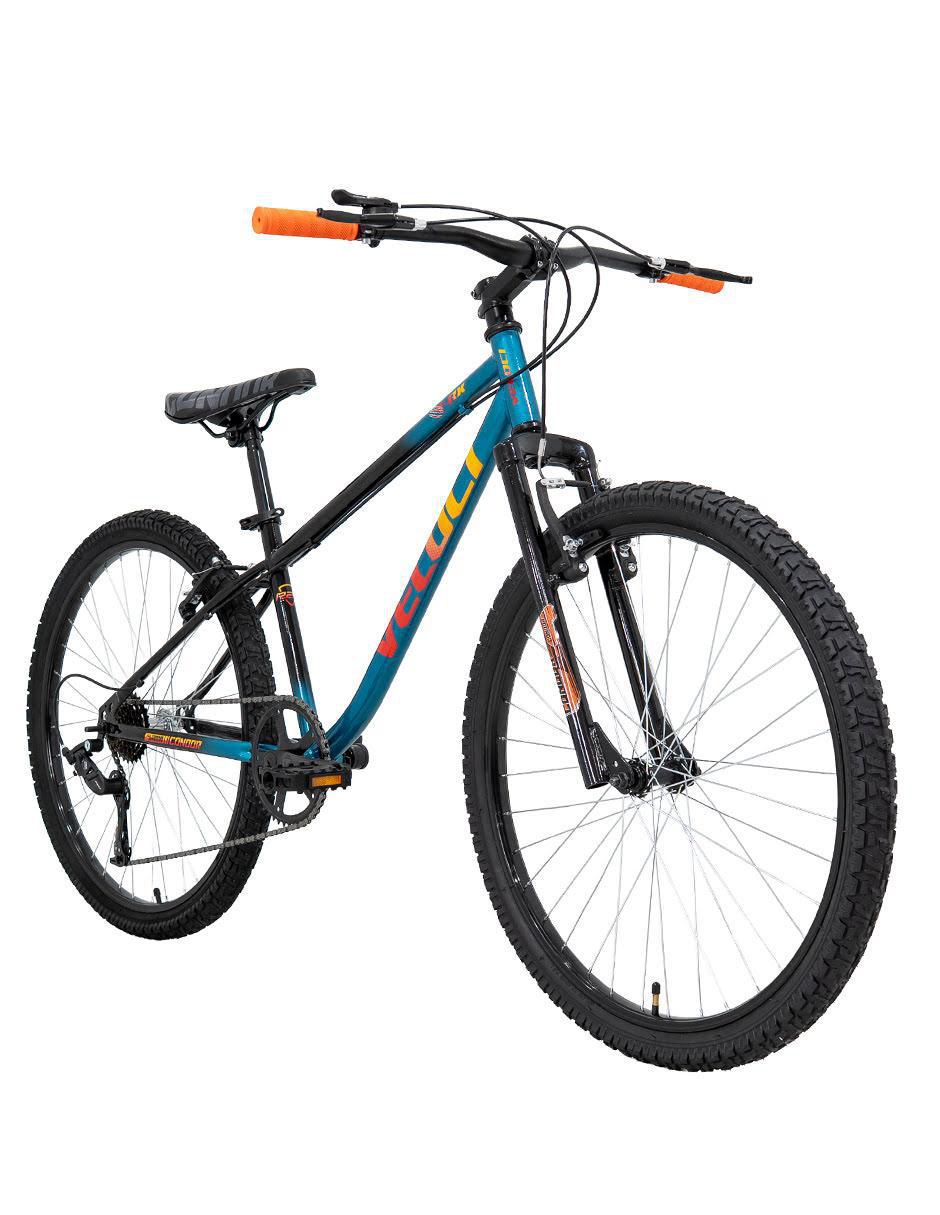 Bicicleta infantil rodada 24 unisex 2