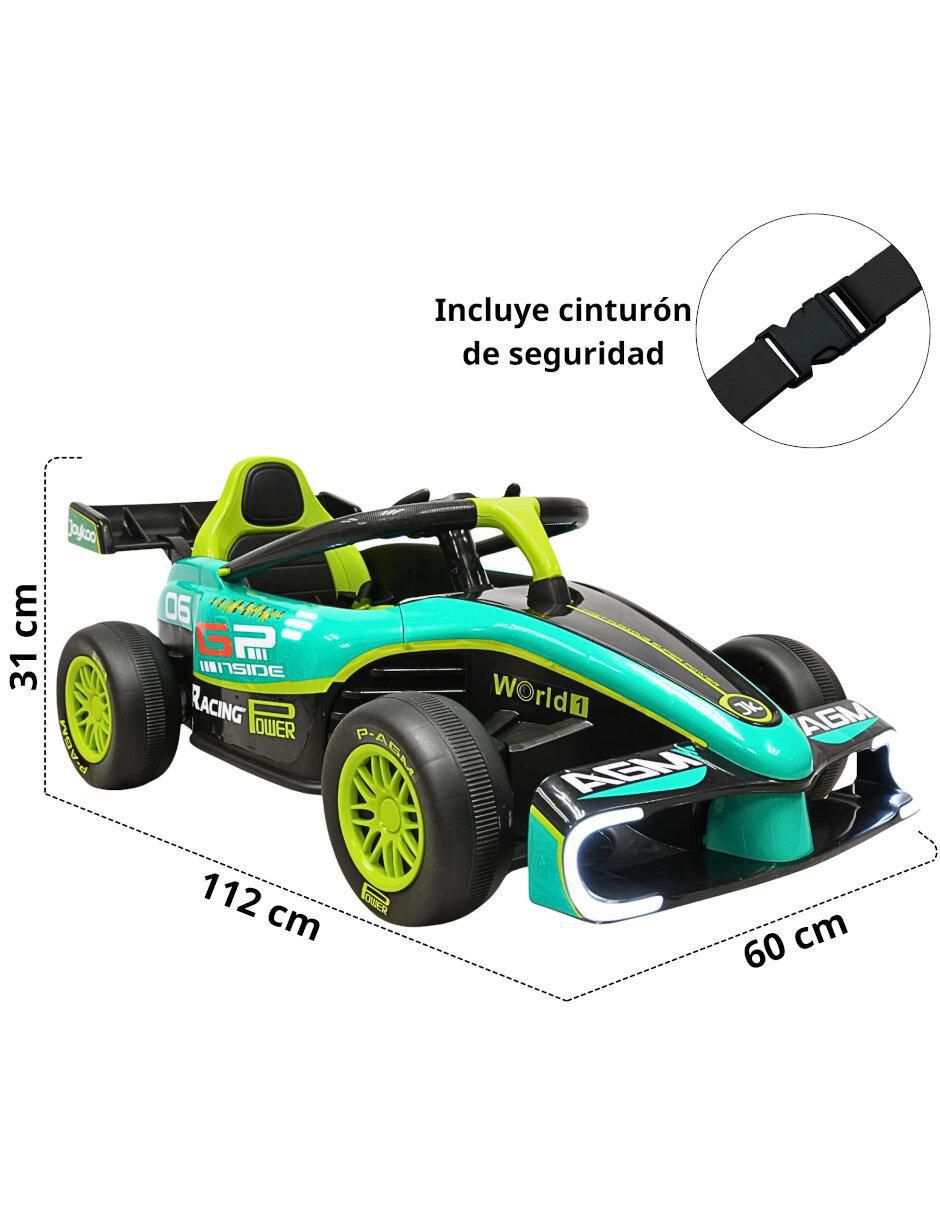 Automóvil montable con control remoto de carreras de recargable 8