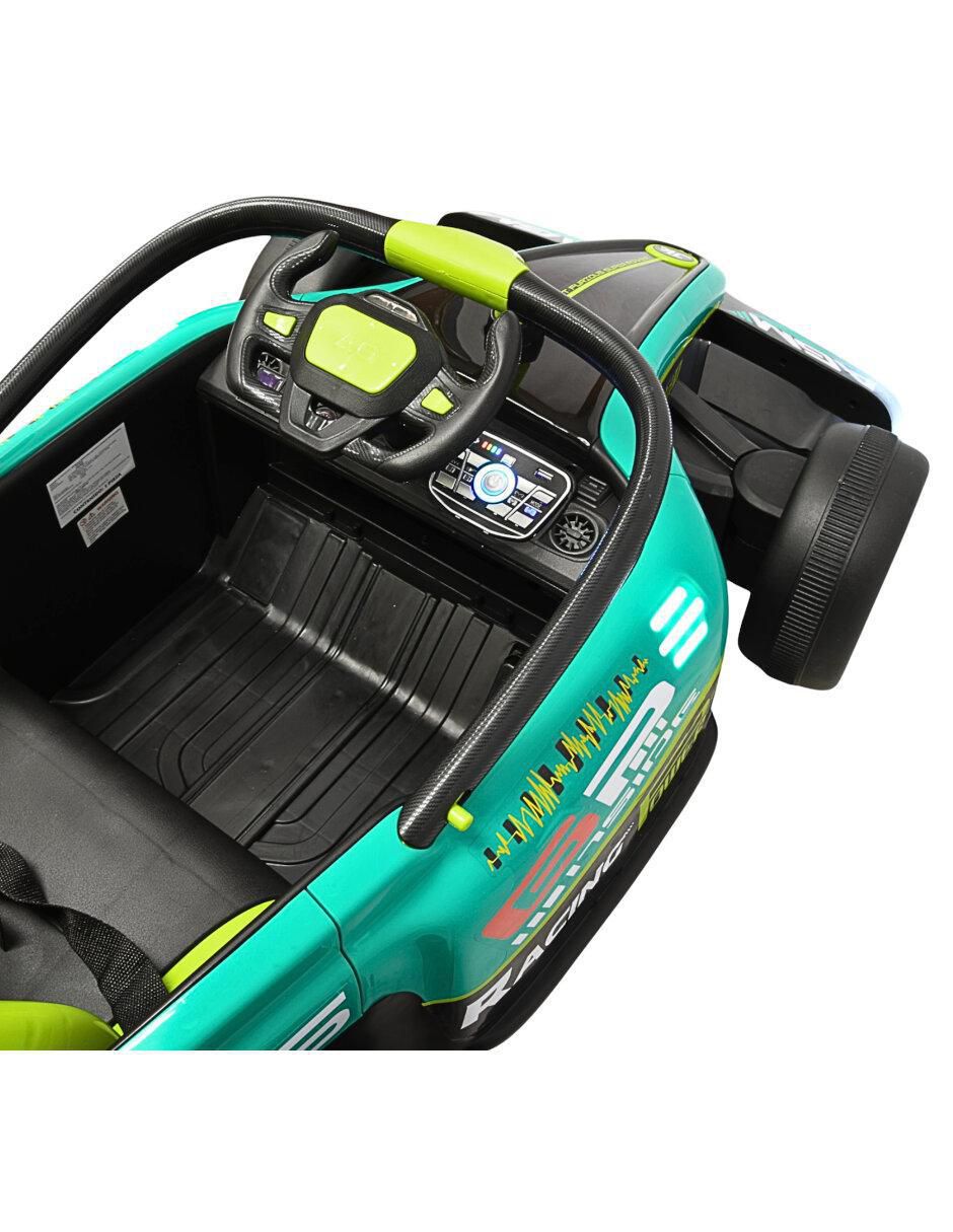 Automóvil montable con control remoto de carreras de recargable 7