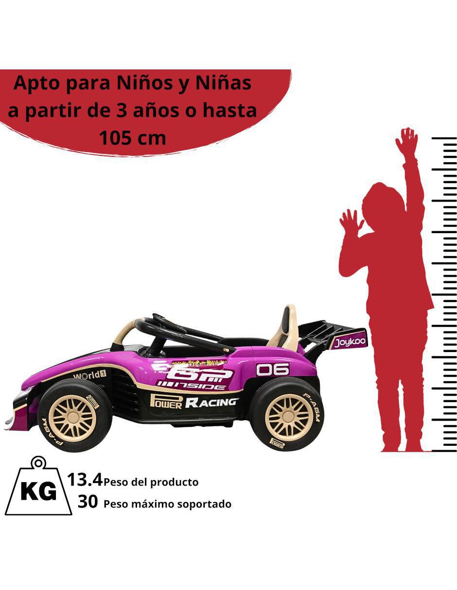 Automóvil montable "montable" "con control remoto" joykoo de carreras "de" recargable