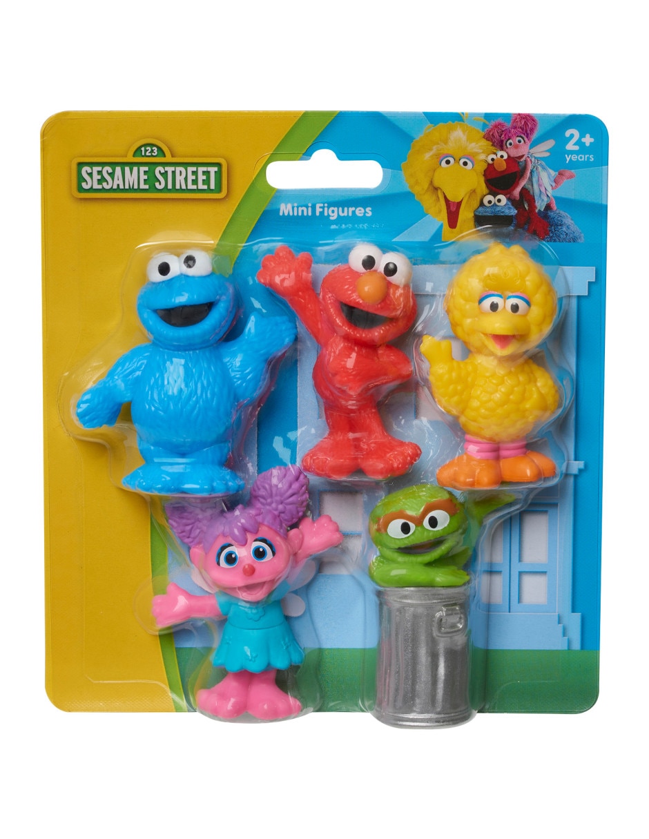 Set figuras de acción Plaza Sésamo
