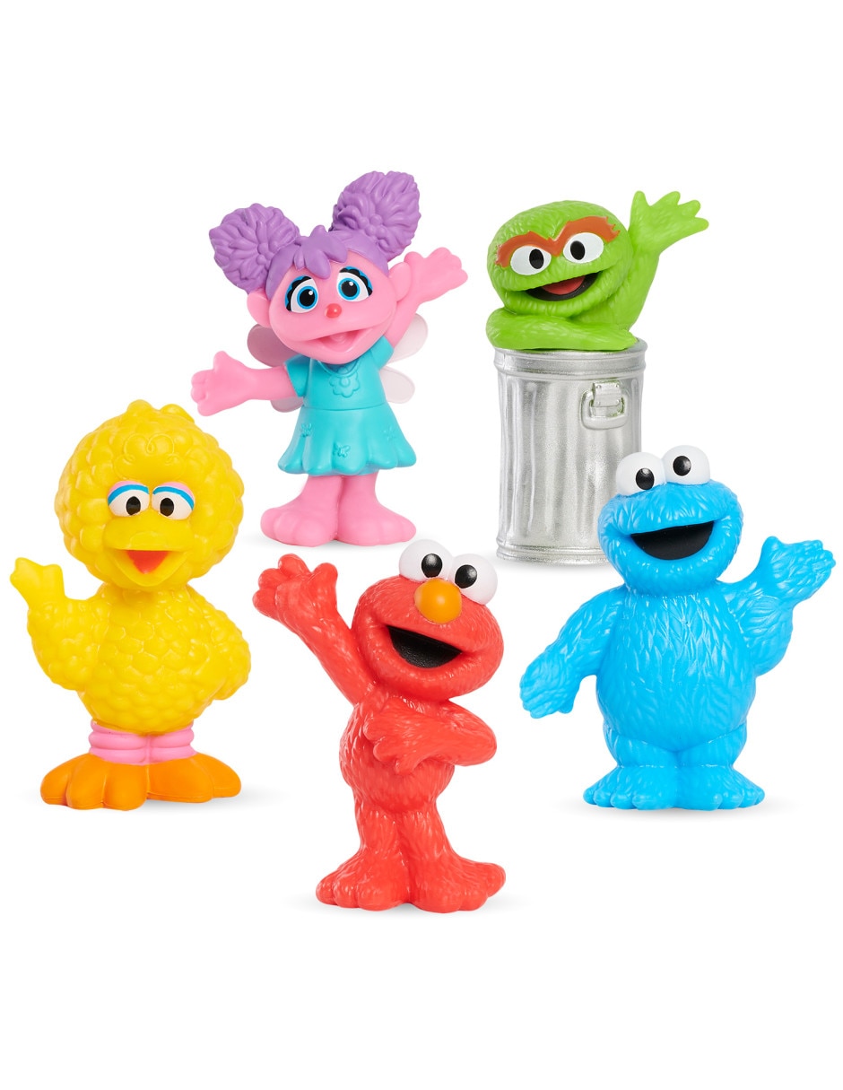 Set figuras de acción Plaza Sésamo 3