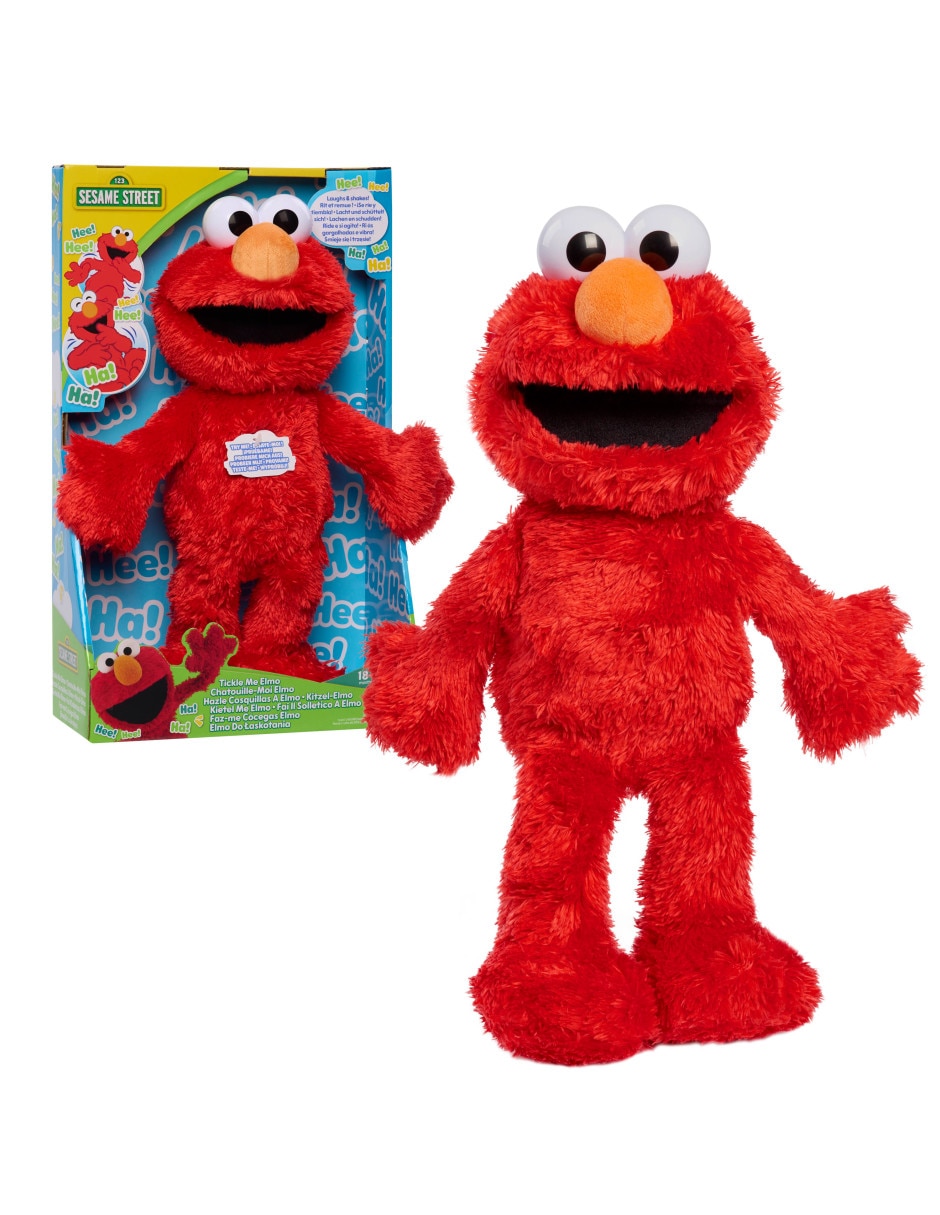 Peluche de Elmo Plaza Sésamo de 34 cm 3