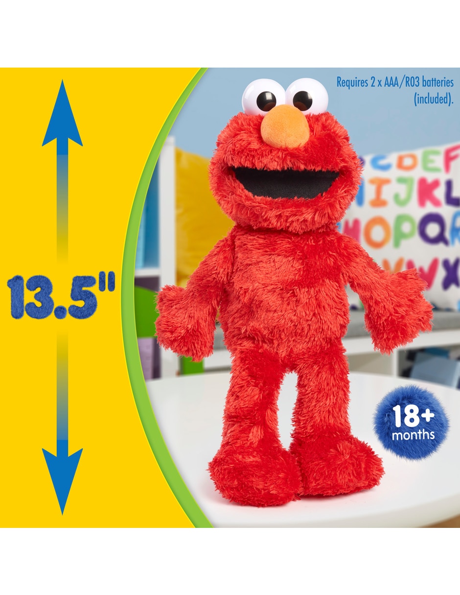 Peluche de Elmo Plaza Sésamo de 34 cm 4