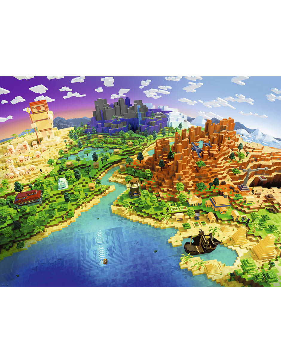 Rompecabezas Minecraft Mosaic 1500 piezas 2