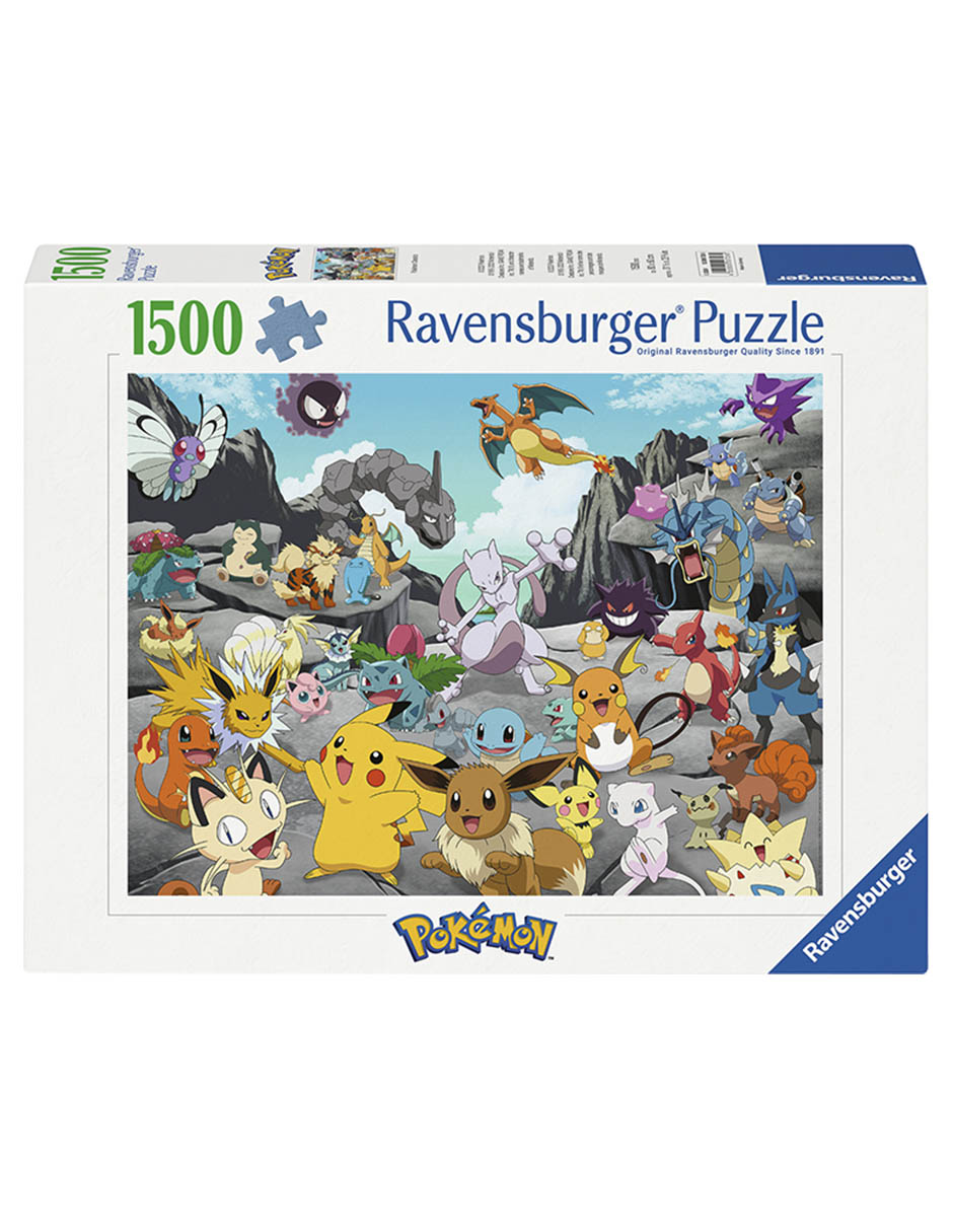 Rompecabezas Pokémon 1500 piezas