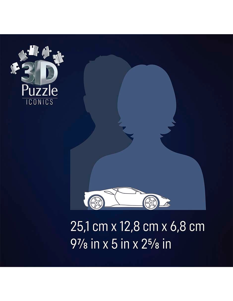 Rompecabezas 3D autos clásicos 163 piezas 7