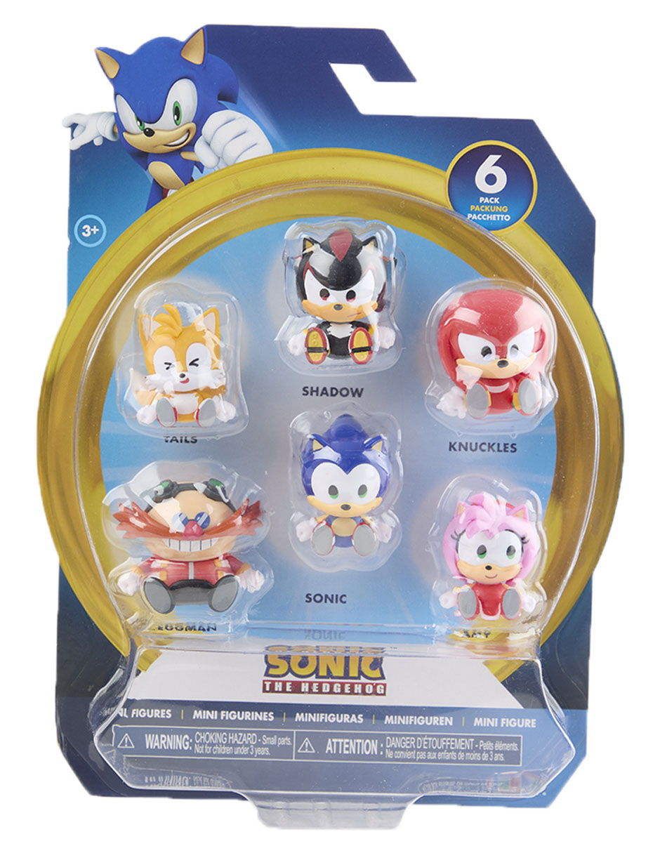 Set figuras acción Sonic