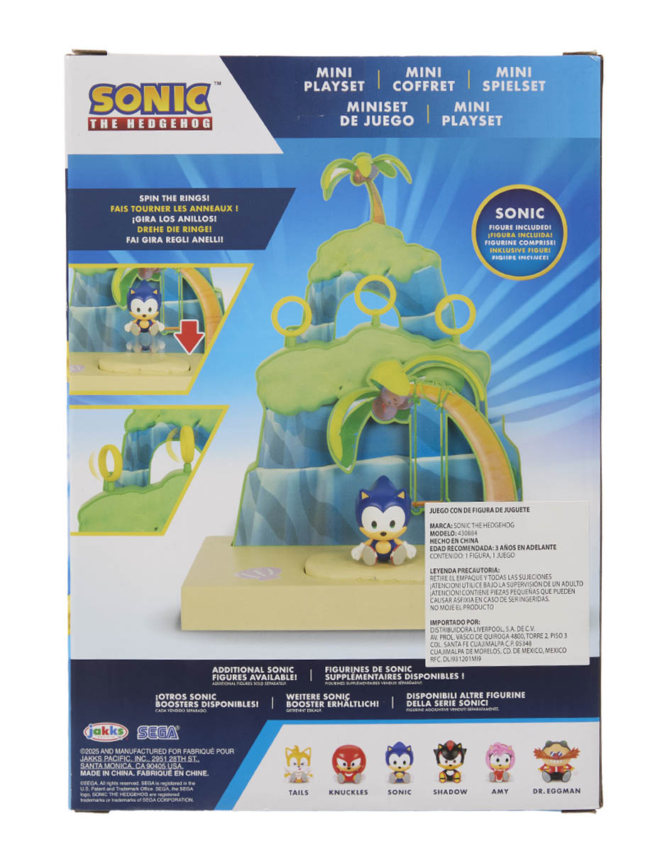 Set figuras acción Sonic 3