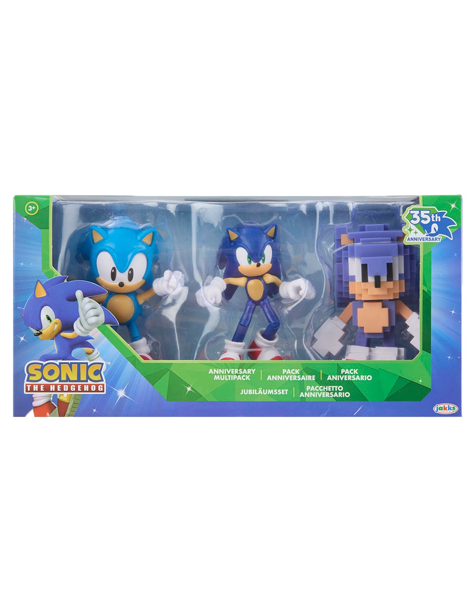 Set figuras acción Sonic aniversario Set figuras acción Sonic aniversario